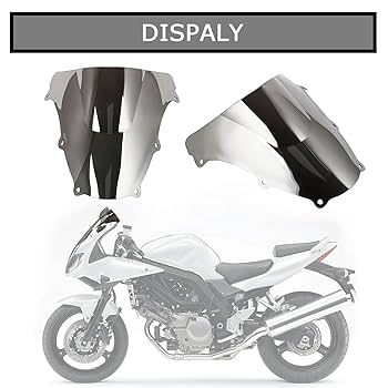 Amazon.com: Windshield Windscreen for SV650 SV650S SV1000